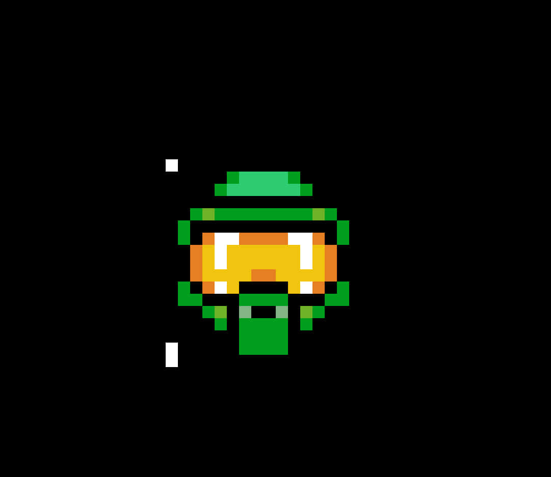 Pixel Art Master Chief PNG Image