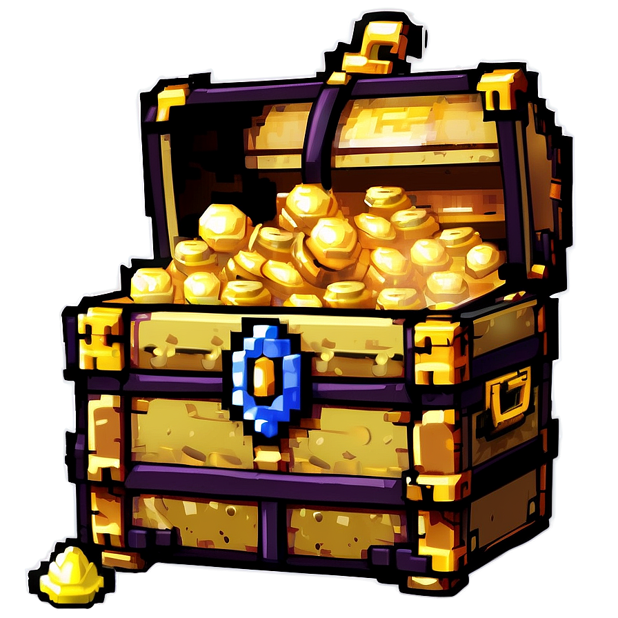 Pixel Art Treasure Chest Png 92 PNG Image