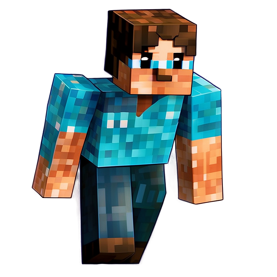 Pixelated Minecraft Characters Png Neo PNG Image