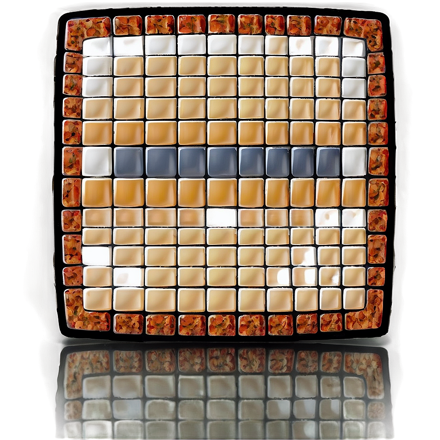 Pixelated Square Mosaic Png Efr21 PNG Image