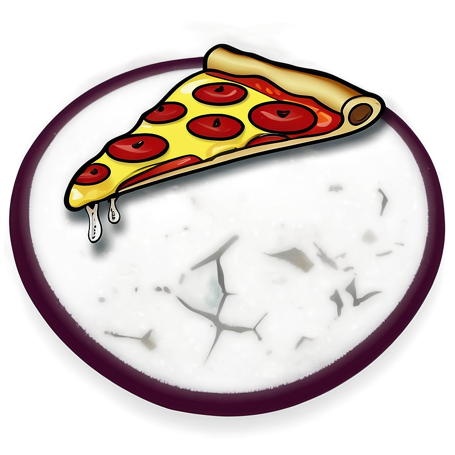 Pizza Cartoon Character Png Vvo42 PNG Image