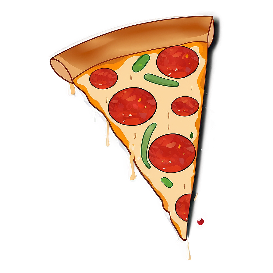 Pizza Cartoon In Jungle Png 06272024 PNG Image