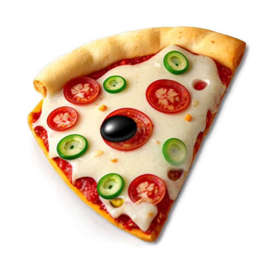 Pizza Emoji D PNG Image