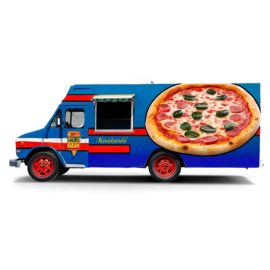 Pizza Food Truck Png 05252024 PNG Image