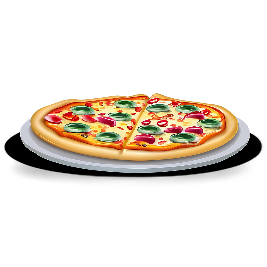 Pizza Vector Background Png 94 PNG Image