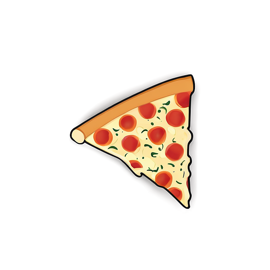 Pizza Vector Silhouette Png Fmg55 PNG Image