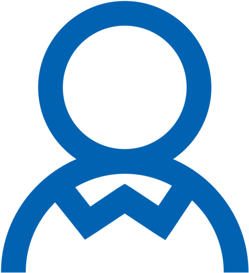 Placeholder Profile Icon Blue PNG Image