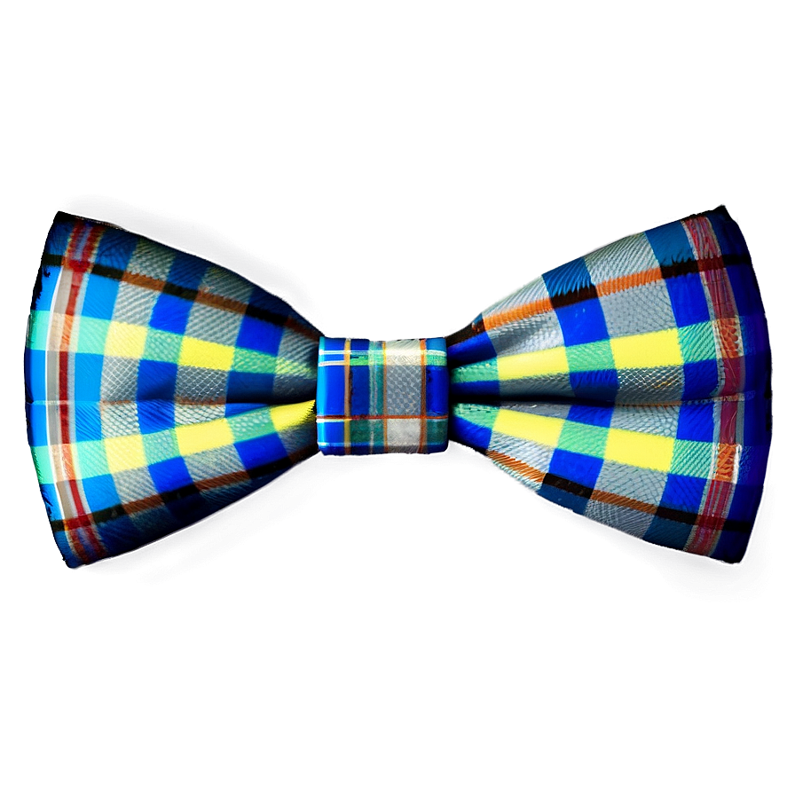 Plaid Bow Tie Png Rvl83 PNG Image