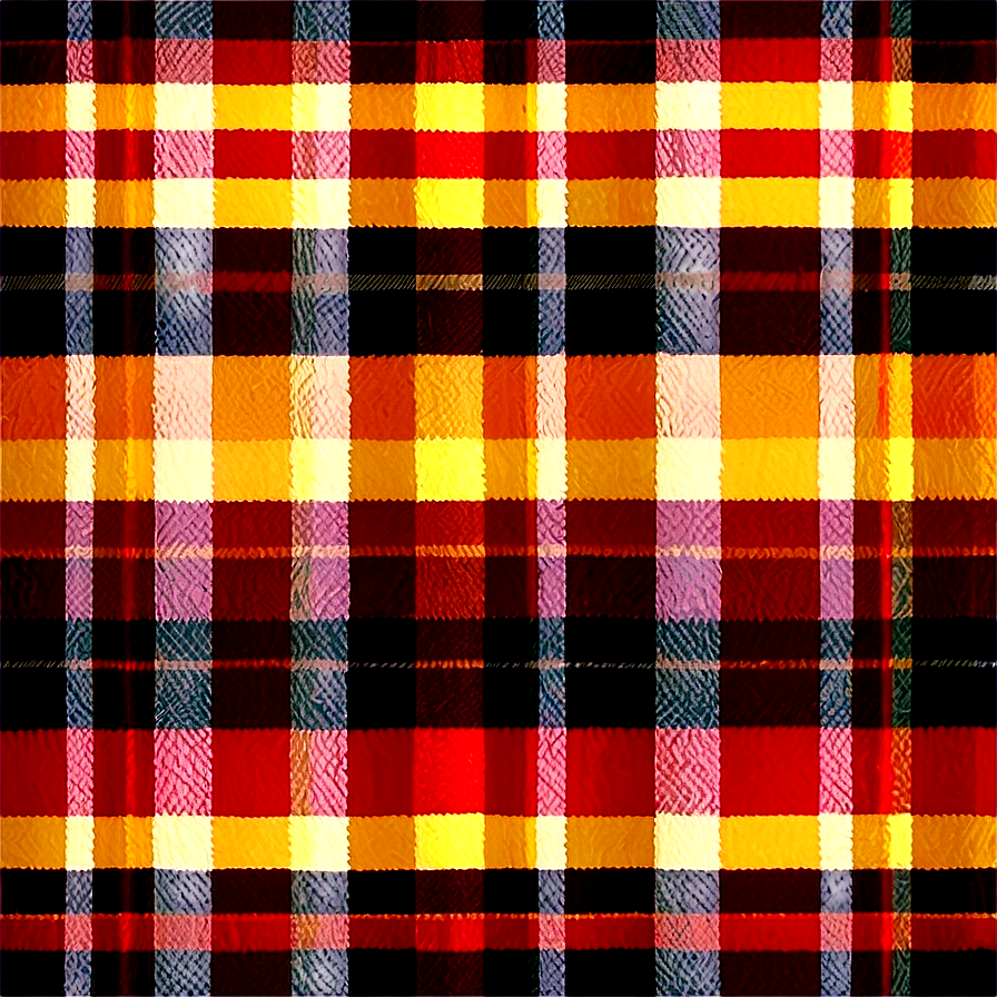 Plaid Pattern C PNG Image