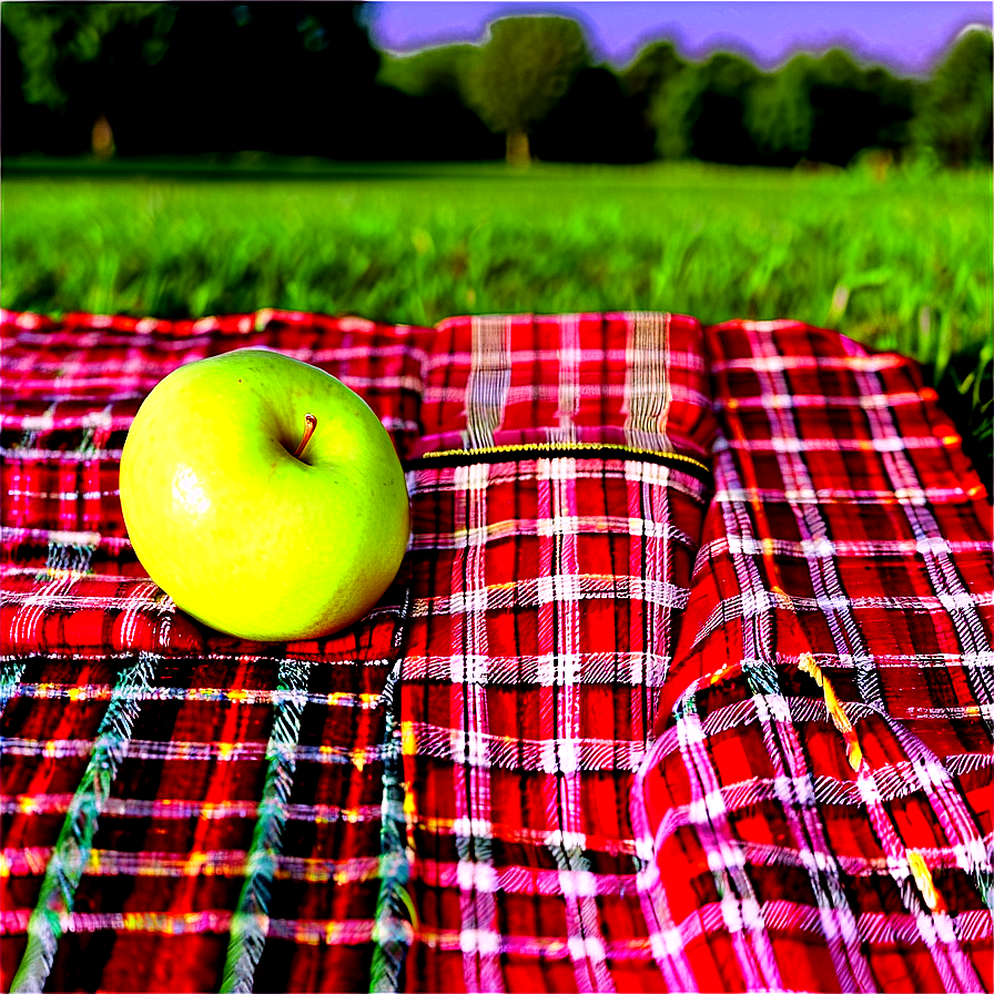 Plaid Picnic Blanket Png 21 PNG Image