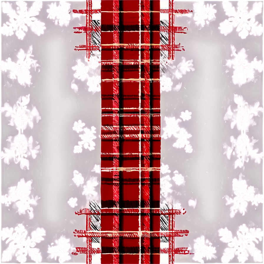 Plaid Red Scarf Png Shl PNG Image