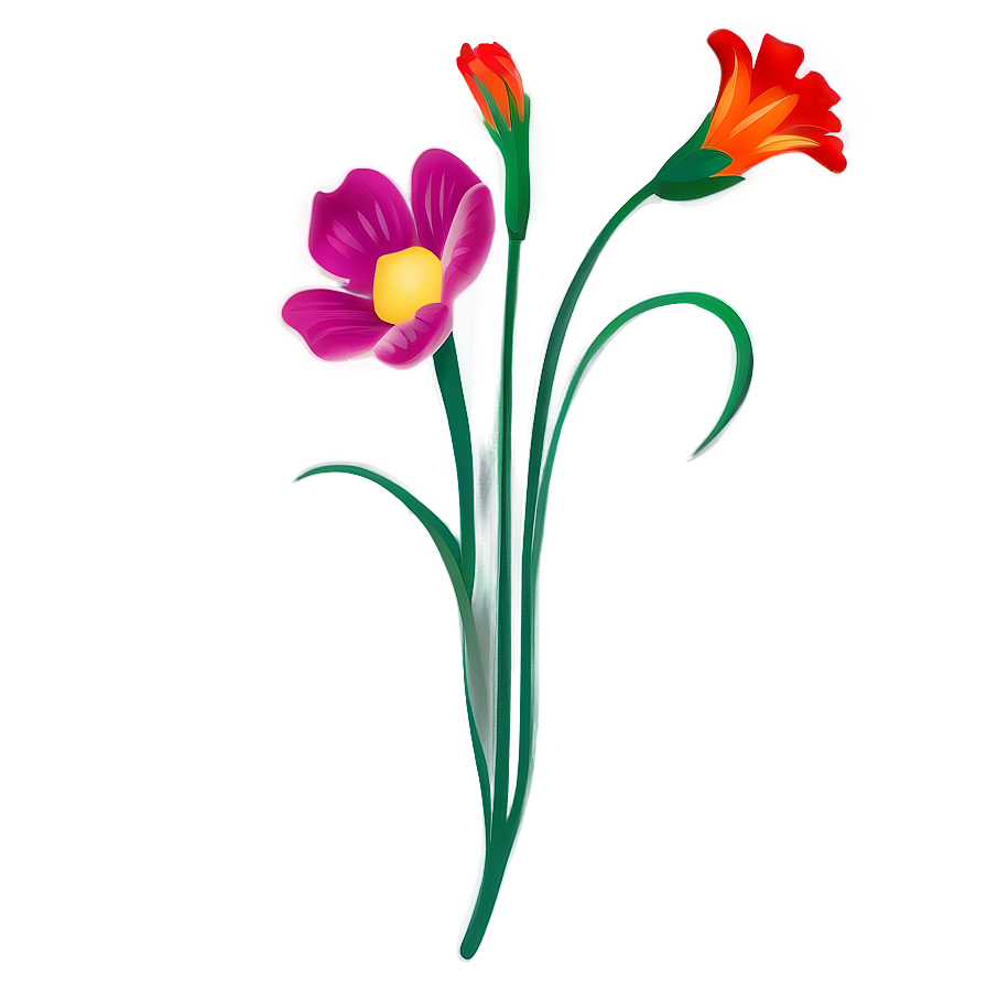 Plain Flower Drawing Png 06202024 PNG Image