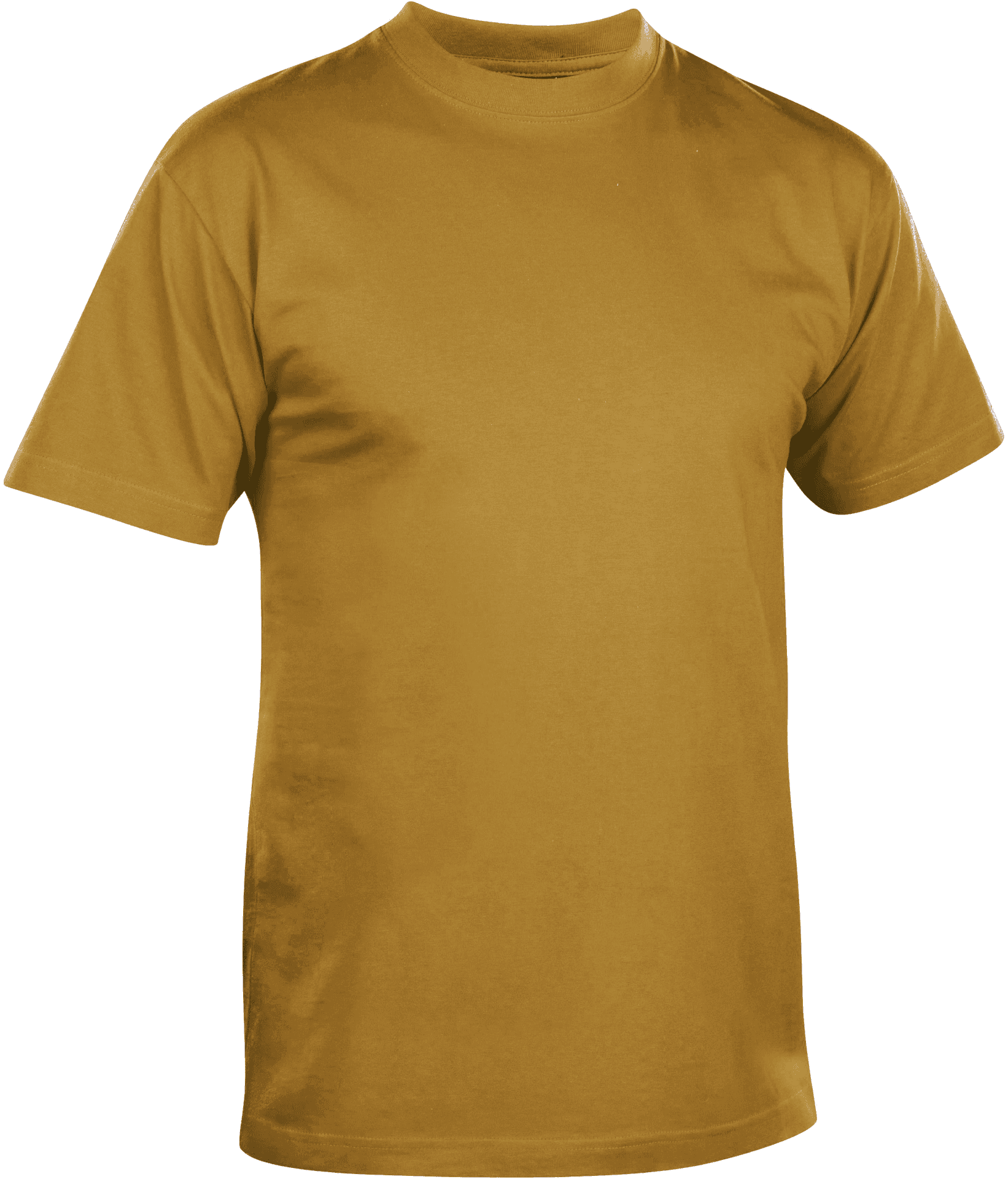 Plain Gold T Shirt Image PNG Image