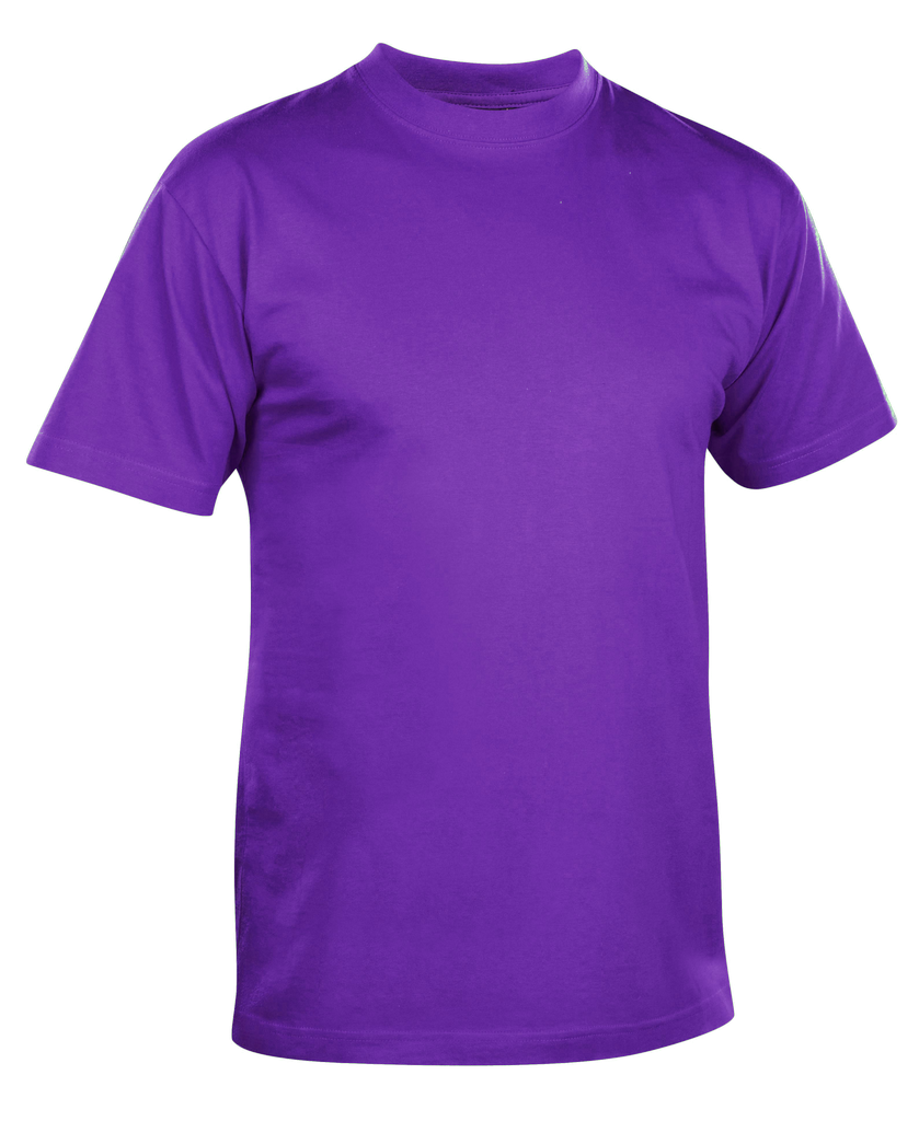 Plain Purple T Shirt PNG Image