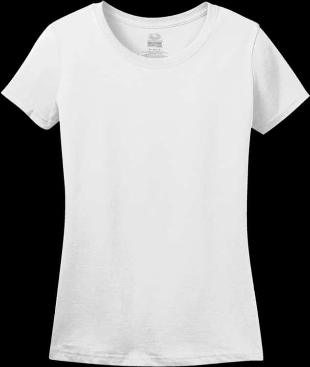 Plain White T Shirt Product Photo PNG Image