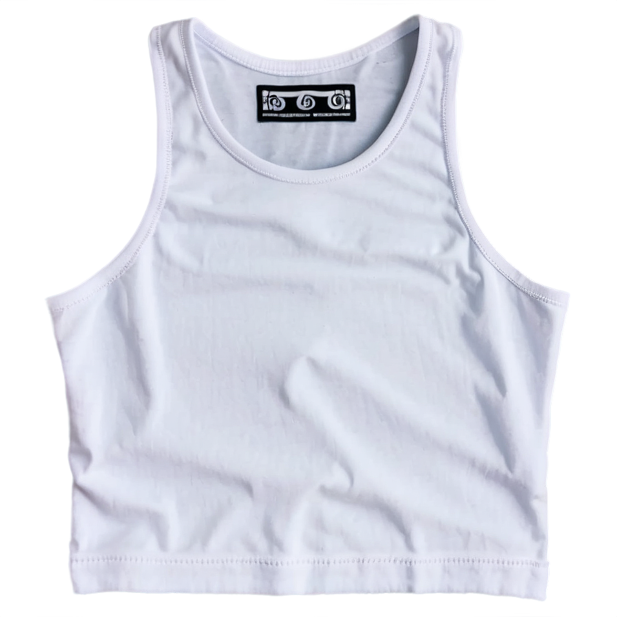 Plain White Tank Top Essential Png 50 PNG Image