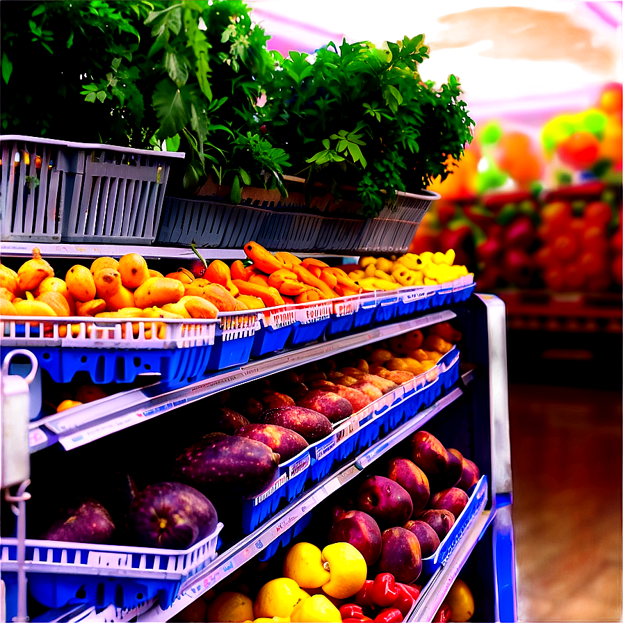 Plant-based Supermarket Png Suy PNG Image