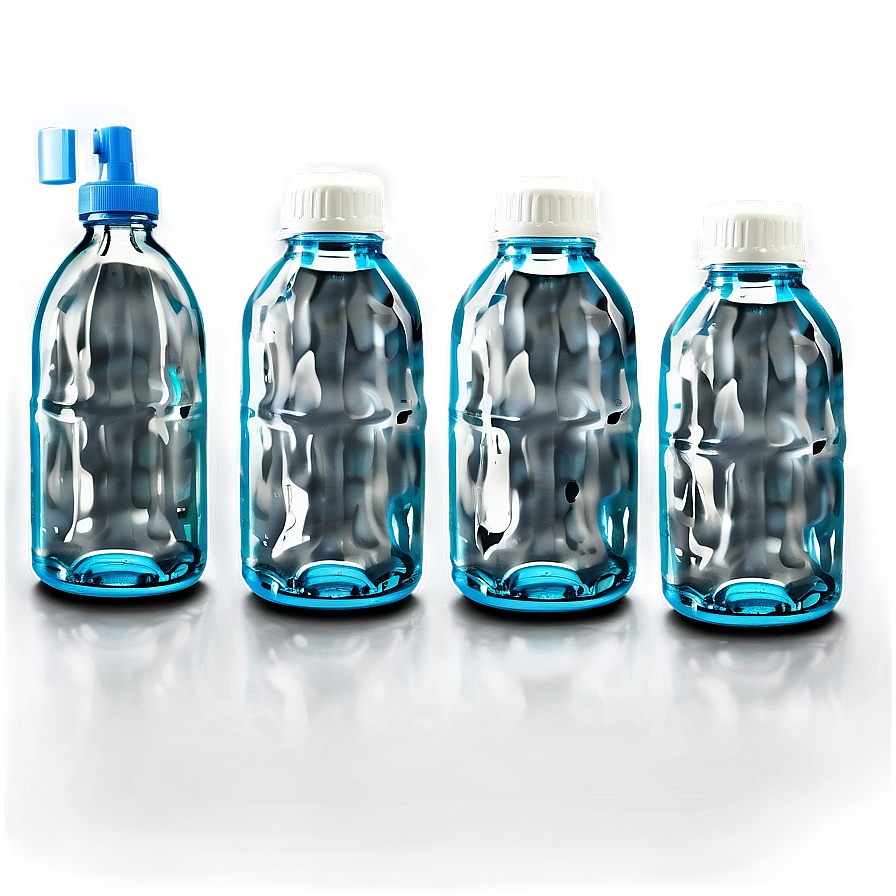 Plastic Bottle With Dropper Png Mid30 PNG Image