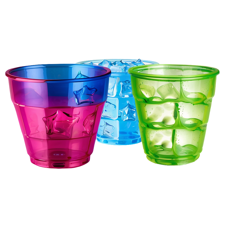 Plastic Cup With Ice Png 06132024 PNG Image