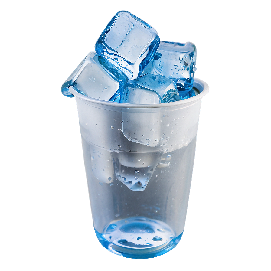 Plastic Cup With Ice Png Qkd36 PNG Image