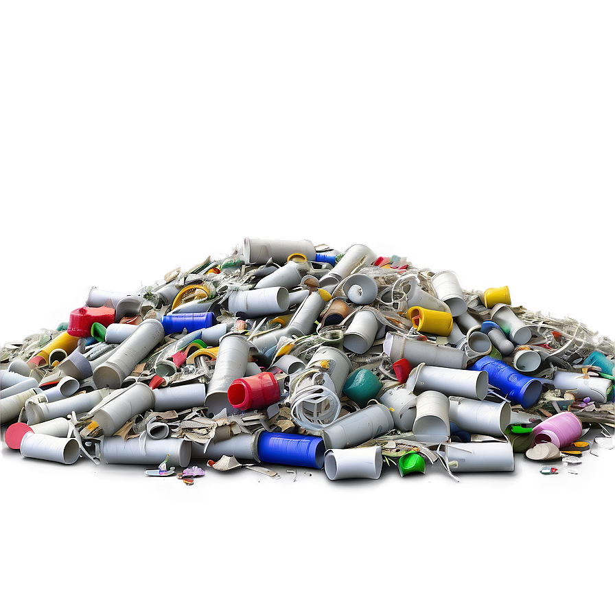 Plastic Waste Pile Png Ptc37 PNG Image