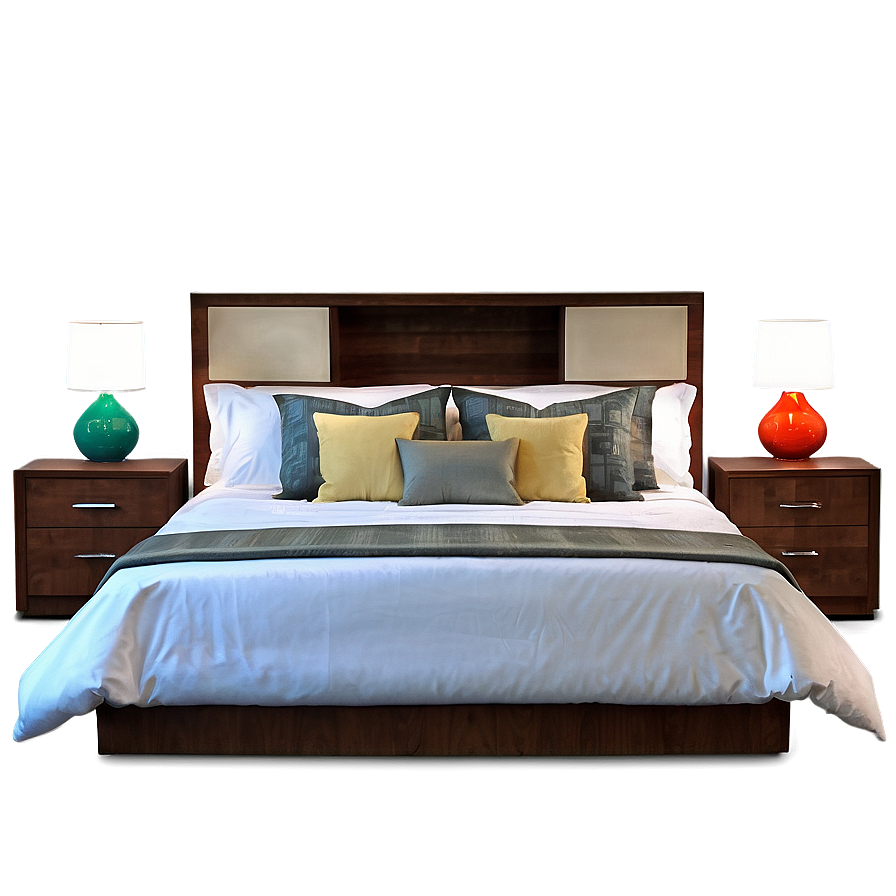 Platform Bed Minimalist Png 48 PNG Image