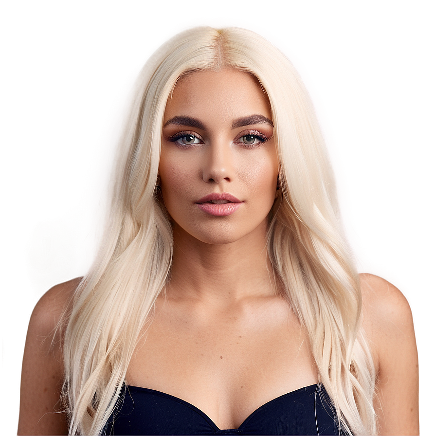 Platinum Blonde Look Png 22 PNG Image