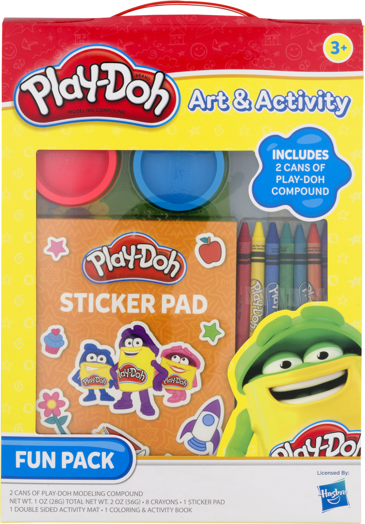 Play Doh Art Activity Fun Pack Product Packaging PNG Image