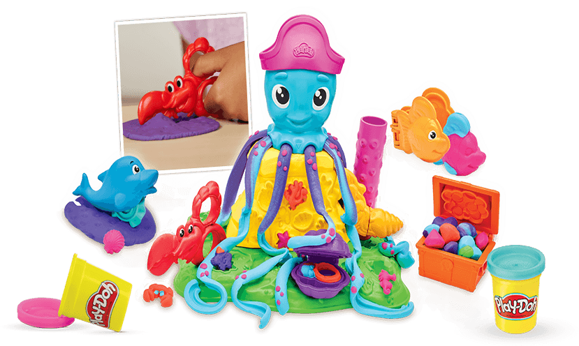 Play Doh Octopus Fun Creation Set PNG Image