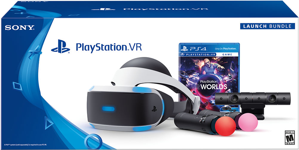 Play Station V R Launch Bundle Box PNG Image