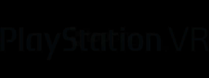 Play Station V R Logo Dark Background PNG Image