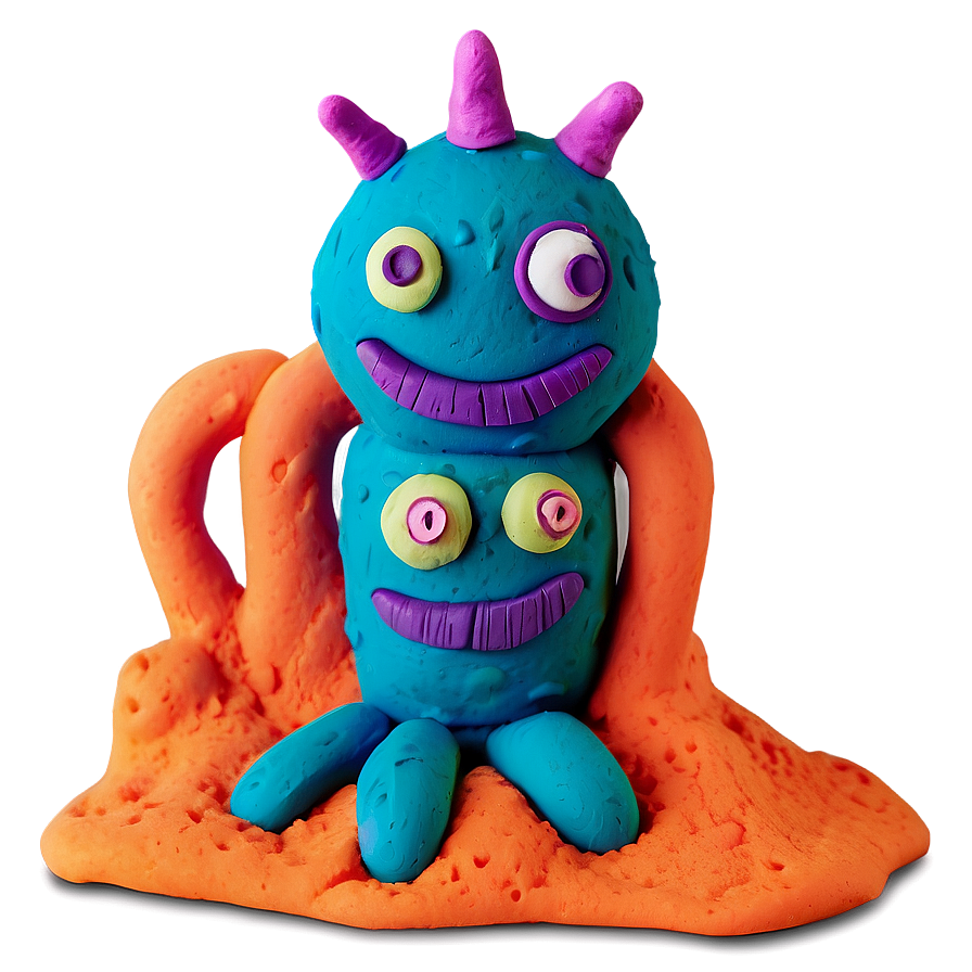 Playdough Monster Creations Png Hjx PNG Image