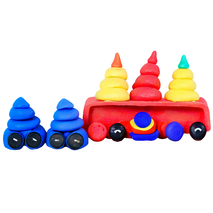 Playdough Transportation Theme Png 06132024 PNG Image