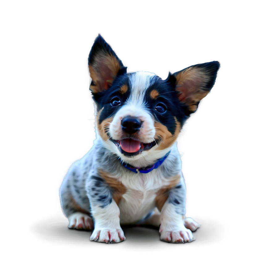 Playful Blue Heeler Puppies Png 06282024 PNG Image