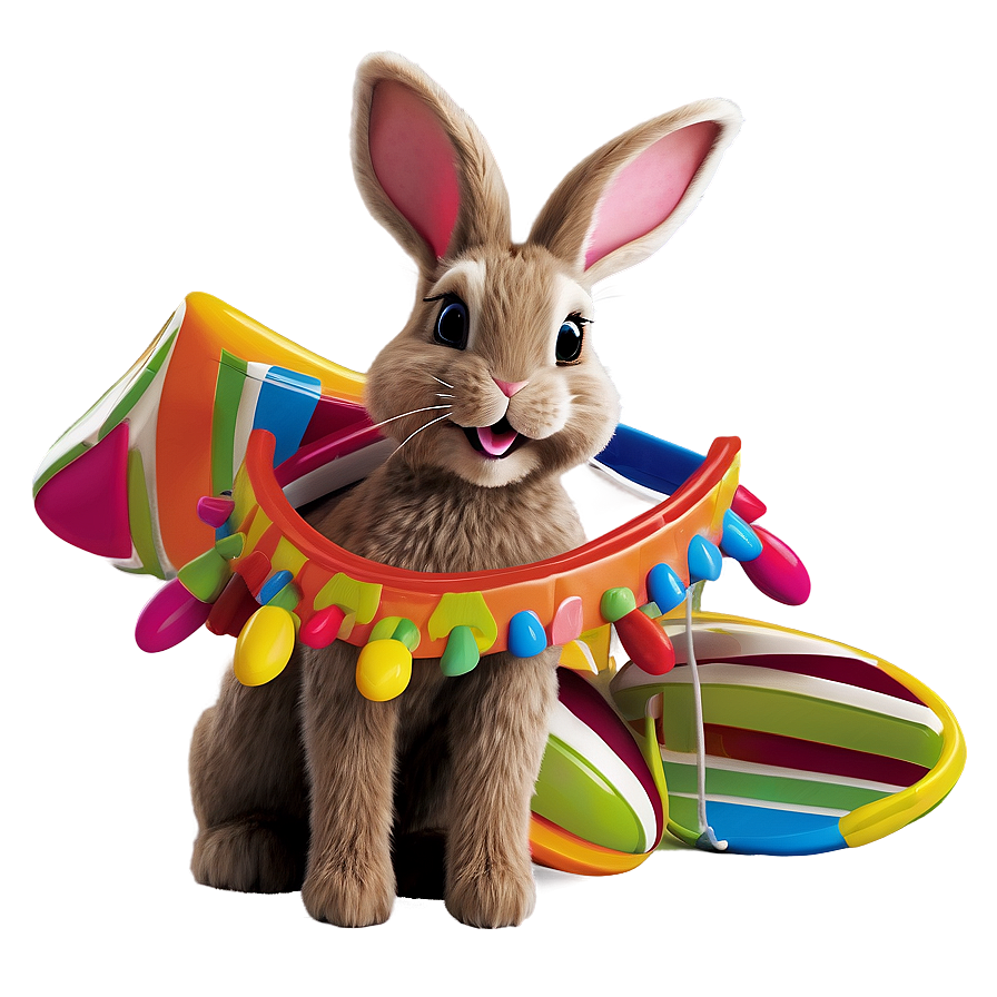 Playful Bunny Features Png Mcr PNG Image