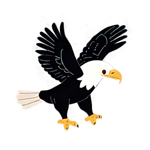 Playful Cartoon Baby Eagle Png C PNG Image