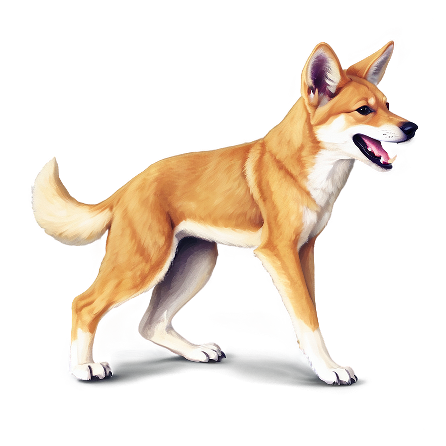 Playful Dingo Puppy Png 06202024 PNG Image