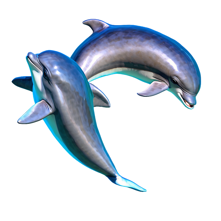 Playful Dolphins Png 06112024 PNG Image