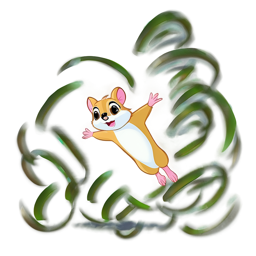 Playful Flying Squirrel Png Myv PNG Image