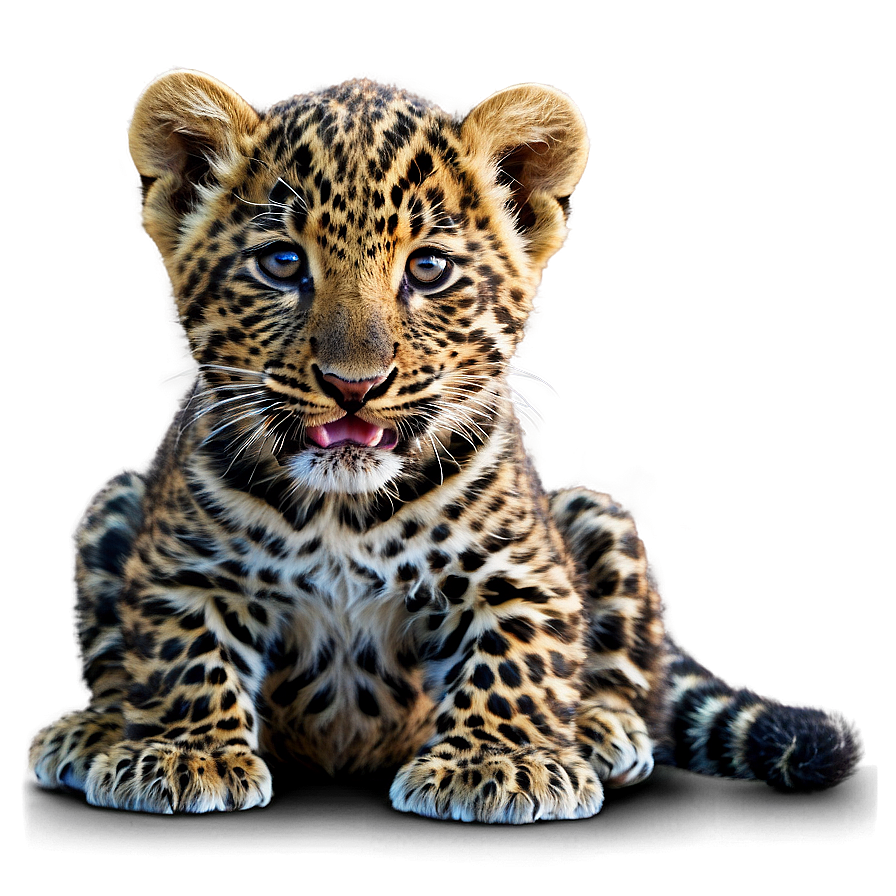 Playful Leopard Cubs Png 06112024 PNG Image