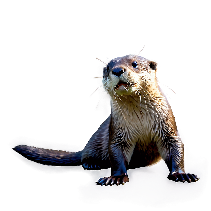 Playful Otter Png 05062024 PNG Image