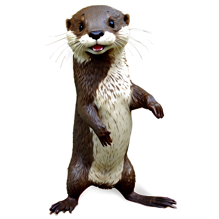 Playful Otter Png 06112024 PNG Image