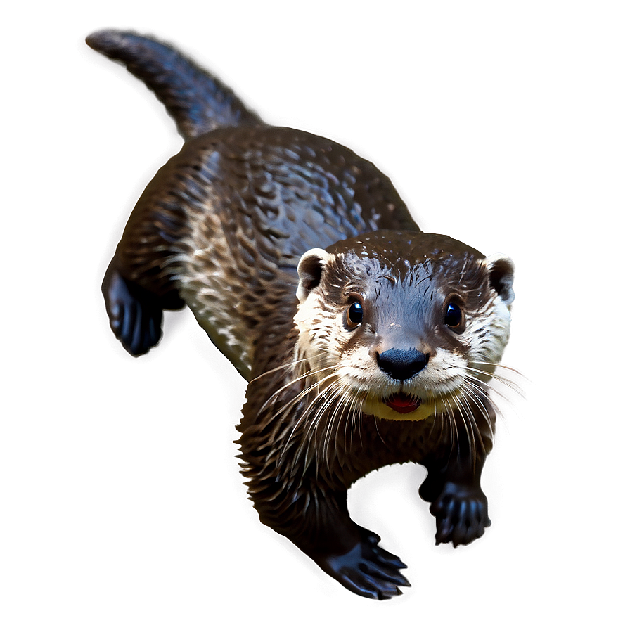 Playful Otter Png Ims PNG Image