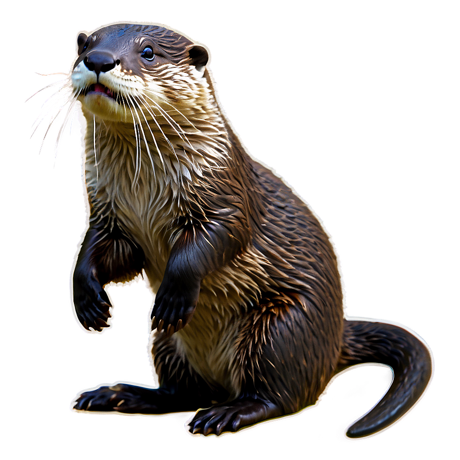 Playful Otter Png Rev52 PNG Image