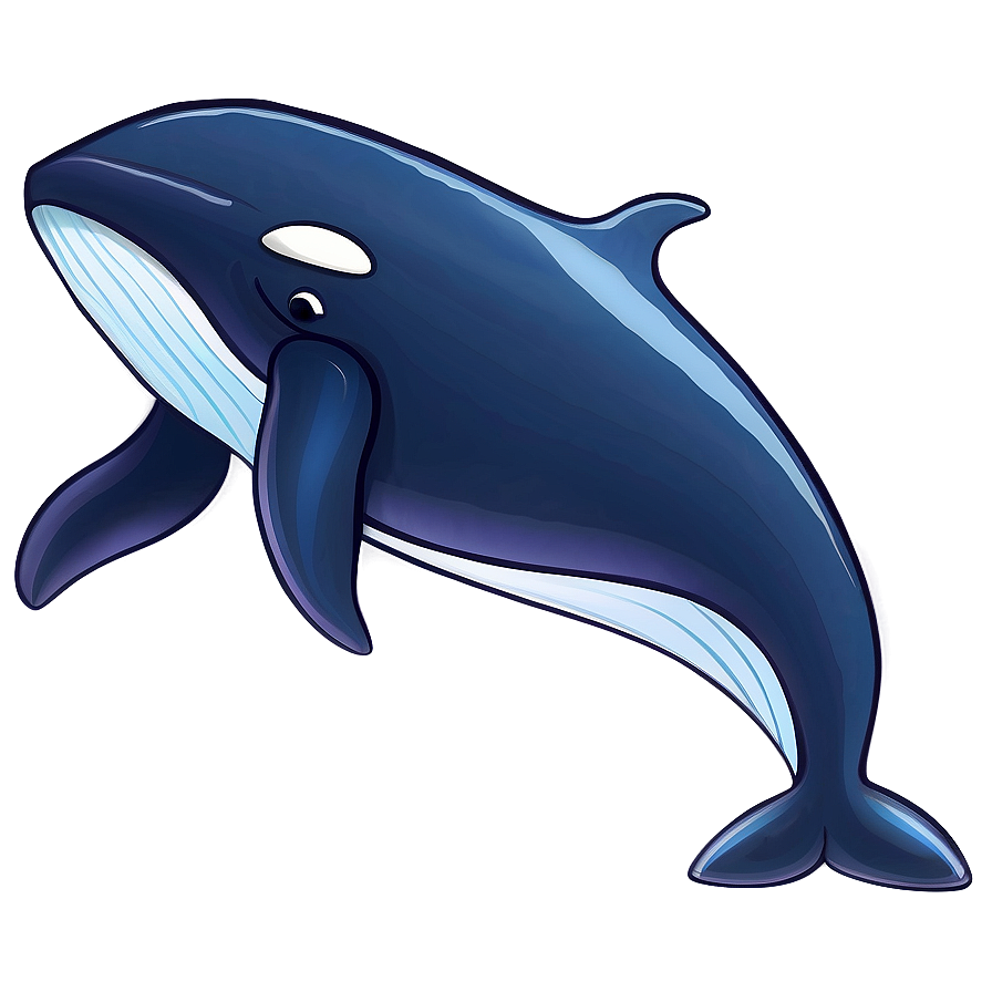 Playful Whale Cartoon Png Jyq35 PNG Image