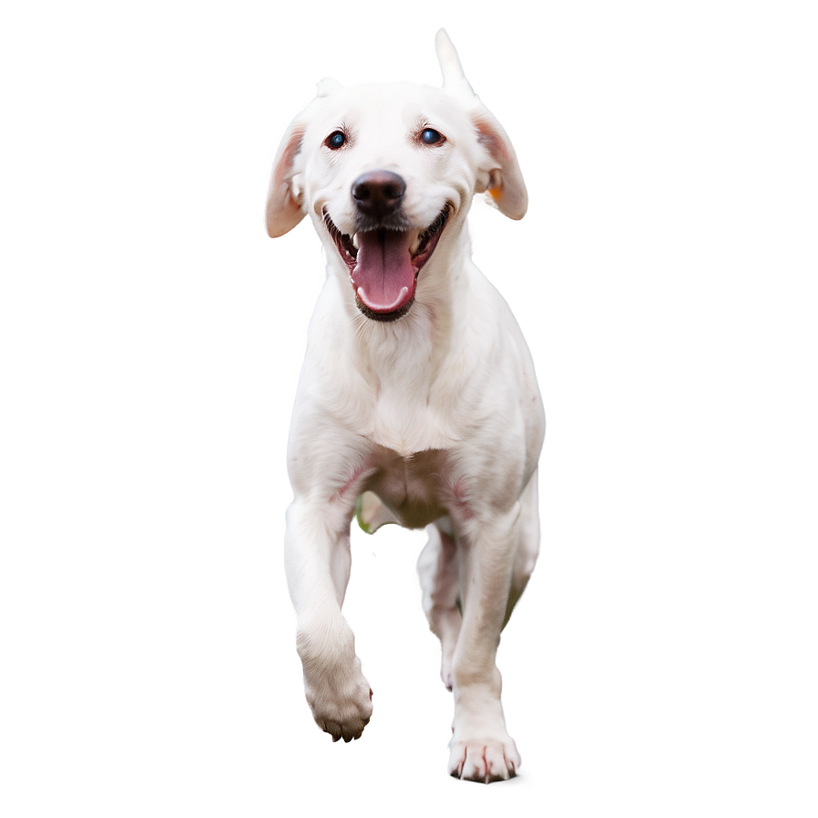 Playful White Dog Png Rqa56 PNG Image