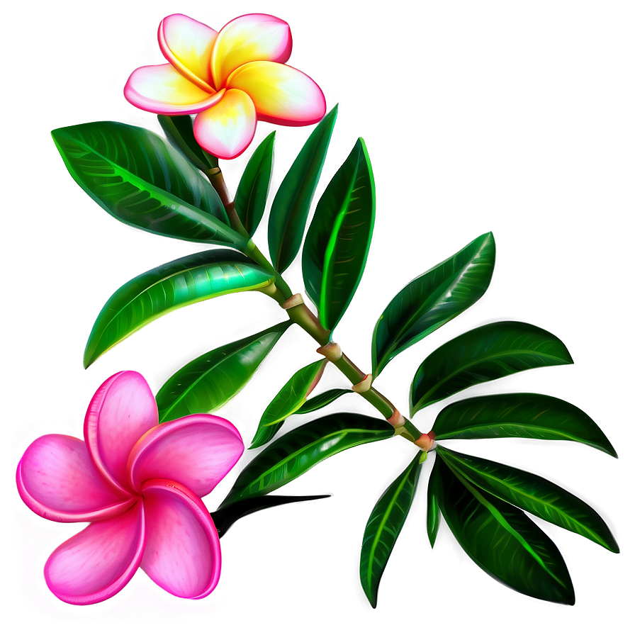 Plumeria Clipart Png Mxt6 PNG Image