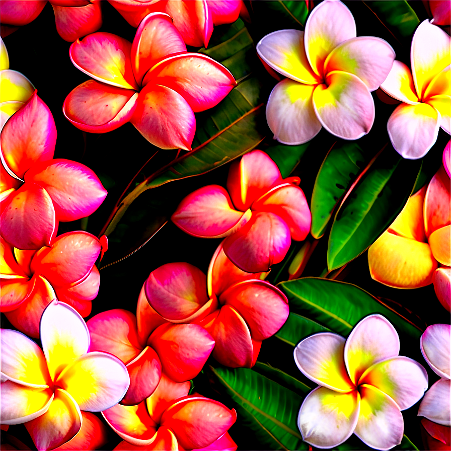 Plumeria Sunset Png Emf PNG Image