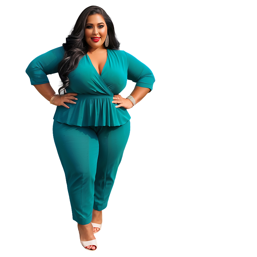 Plus Size Outfit Ideas Png Hmk11 PNG Image