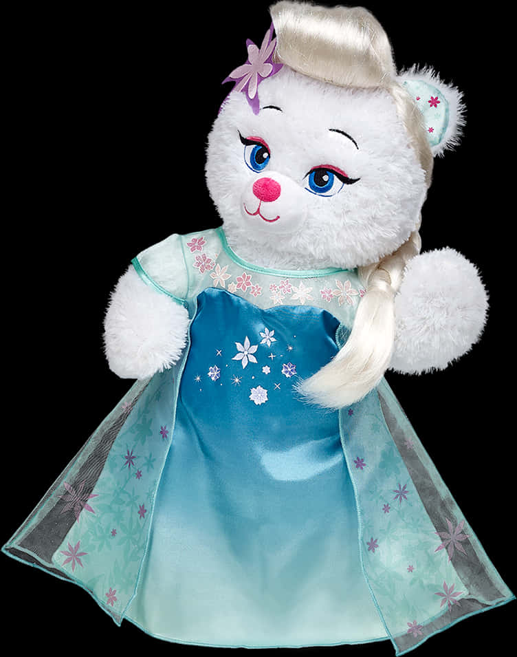 Plush Bearin Dress PNG Image